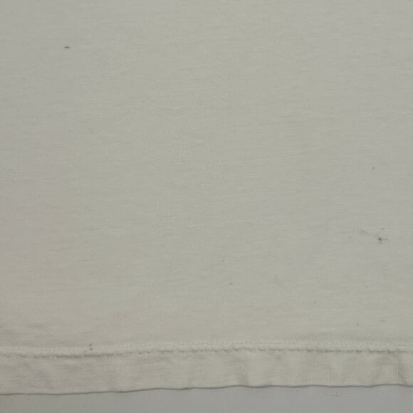 Vintage 90s Distressed Los Angeles LA Kings T Shirt BUM Equipment White L Large - Picture 5 of 9